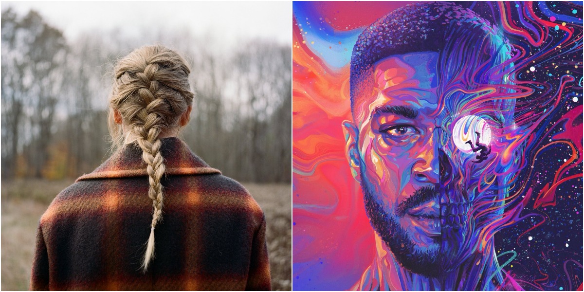 Taylor Swift evermore Kid Cudi Man On The Moon 3 First Week Sales 