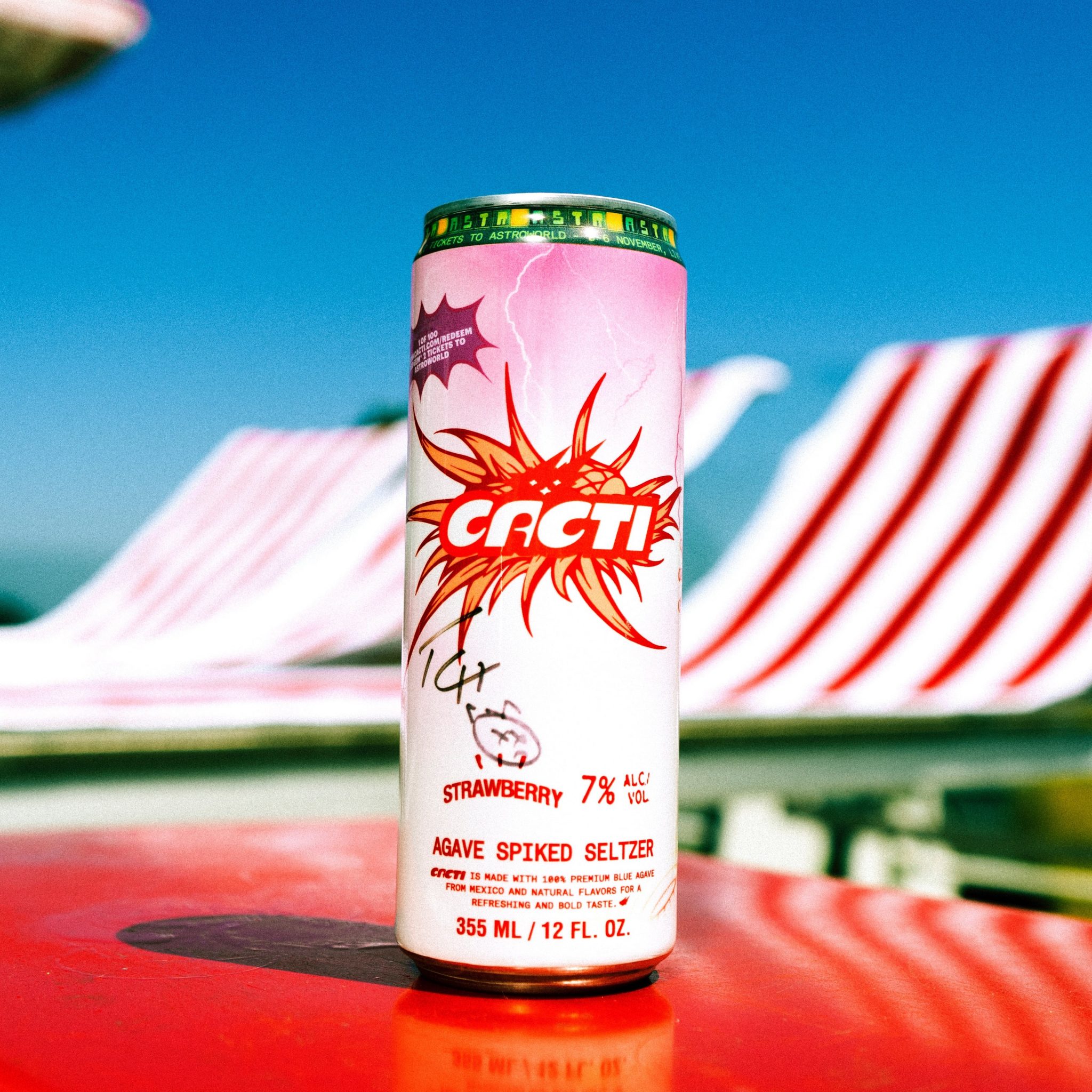 Travis Scott Unveils Treasure Hunt Through CACTI Cans for Fans to Win