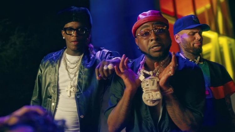 Davido Links Up With Chris Brown & Young Thug For ‘Shopping Spree’ Music Video: Watch