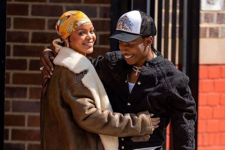 Rihanna & ASAP Rocky Spotted Shooting a Video in NYC (Watch)