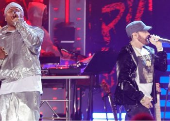 Eminem & LL Cool J Perform ‘Rock The Bells’ at 2021 Rock & Roll Hall of Fame Induction: Watch