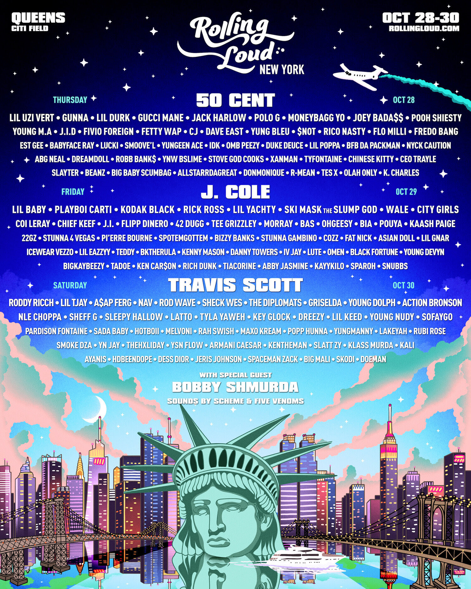 Rolling Loud NYC 2022: Set Times & Livestream