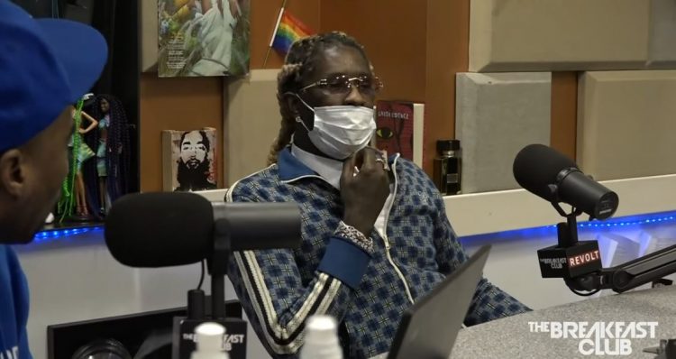 Young Thug Squashes Beef with Charlamagne; Talks ‘PUNK’ & More on The Breakfast Club