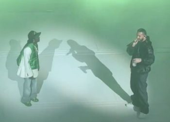 Drake Brings Out Lil Uzi Vert & Gives Him His Flowers at Night 2 of Apollo Shows