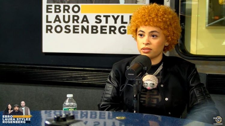 Ice Spice Talks New EP, Drake Relationship, Background & More with Ebro Show: Watch