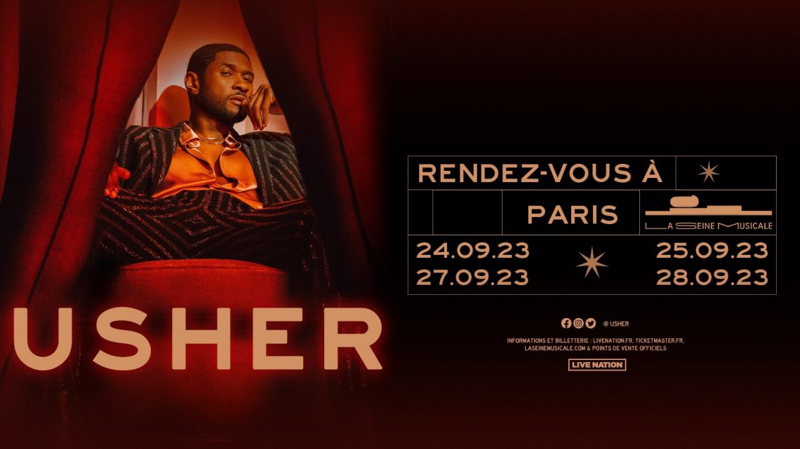 Usher Announces 'RendezVous Á Paris', A Series of Exclusive Shows in