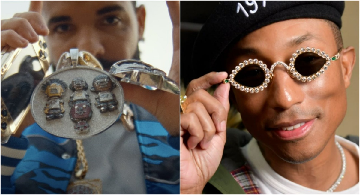 Drake Takes Shots at Pharrell & Pusha T on Travis Scott's 'Meltdown ...