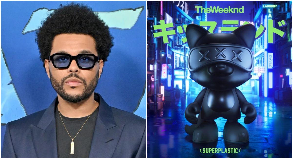 The Weeknd Launches Limited Edition Vinyl Toys with Superplastic #TheWeeknd