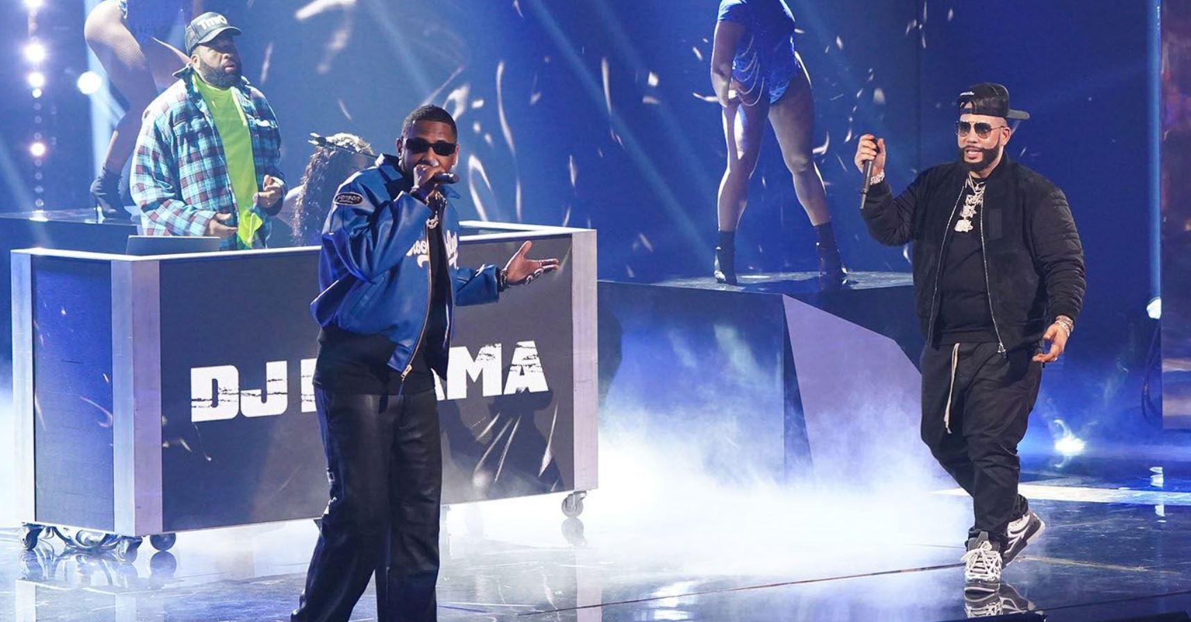 DJ Drama Brings Out Fabolous, T.I., Jeezy & Lil Jon for Medley at BET Hip Hop Awards #DJDrama