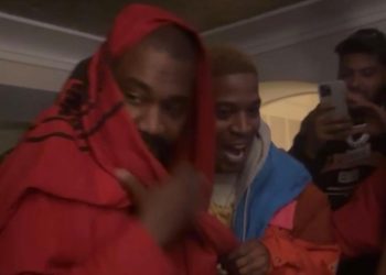 Kanye West & Kid Cudi End Beef; Hug It Out at ‘Vultures’ Event in Las Vegas