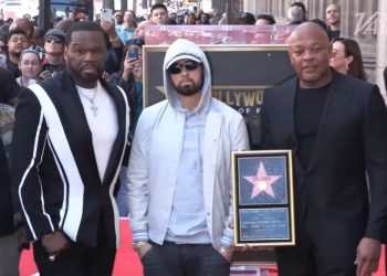 Dr. Dre Receives His Hollywood Walk of Fame Star with Eminem, 50 Cent, Snoop Dogg in Attendance