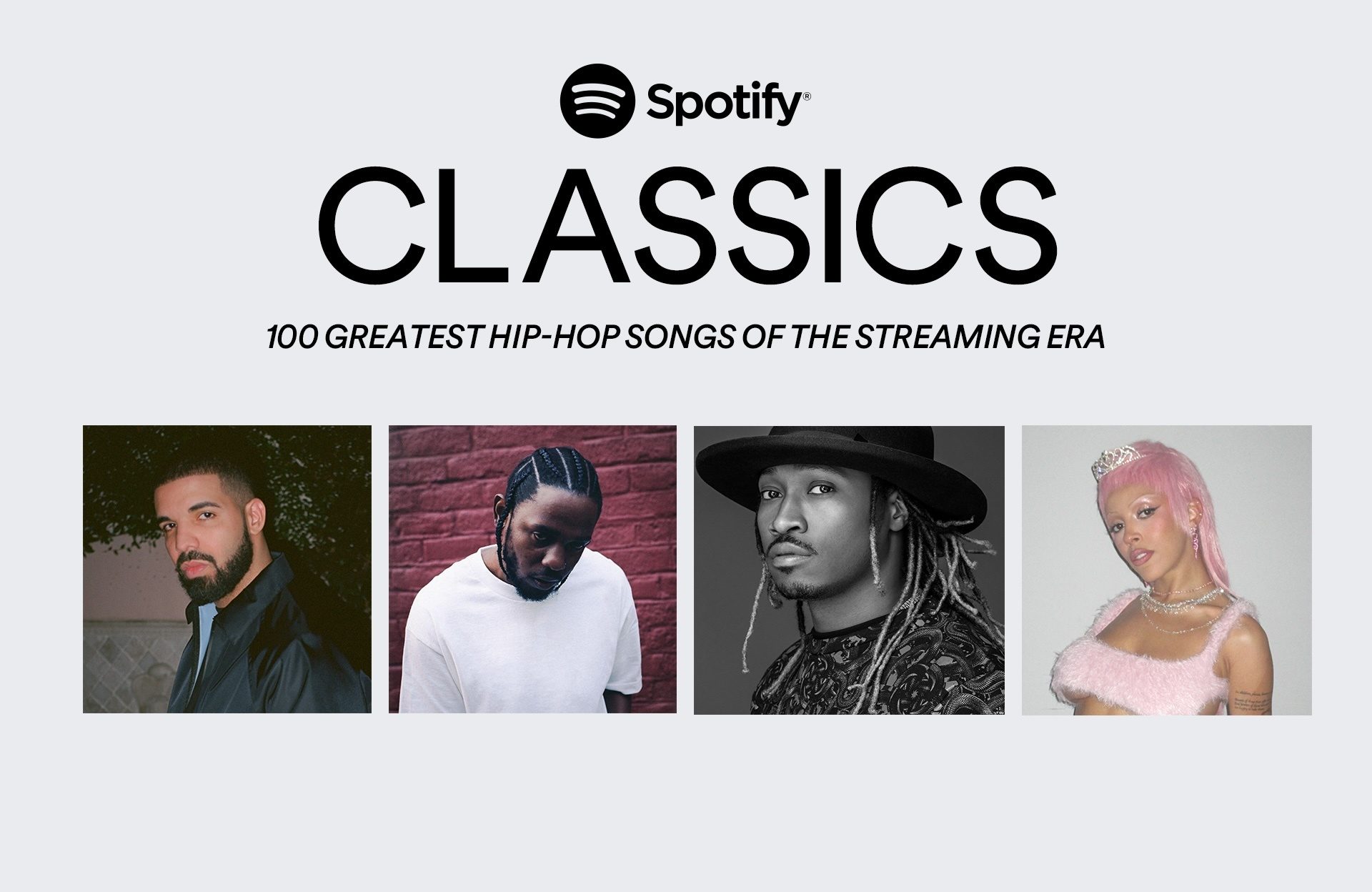 Spotify Releases ‘100 Greatest Hip-Hop Songs of the Streaming Era’ List #hiphop