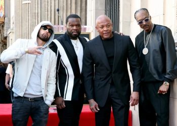 Snoop Dogg, Dr. Dre, 50 Cent & Eminem Team Up on New Song ‘Gunz N Smoke’: Listen