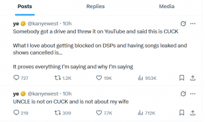 Hackers Leak Kanye's Upcoming Album 'CUCK': Proceeds Reportedly Donated