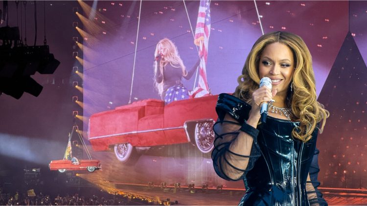 Beyoncé Handles Potentially Dangerous Flying Car Malfunction During ‘Cowboy Carter’ Houston Concert