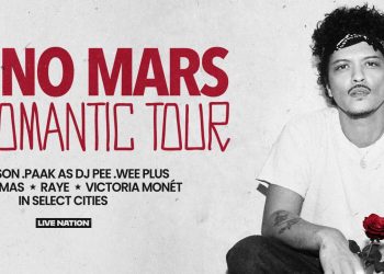 Bruno Mars Announces Global Stadium ‘The Romantic’ Tour
